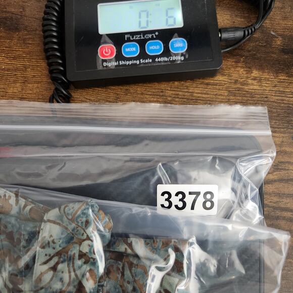 Dibi Women's Blue & Brown 100% Rayon Batik Wrap Around Skirt Size - Small - Picture 9 of 9